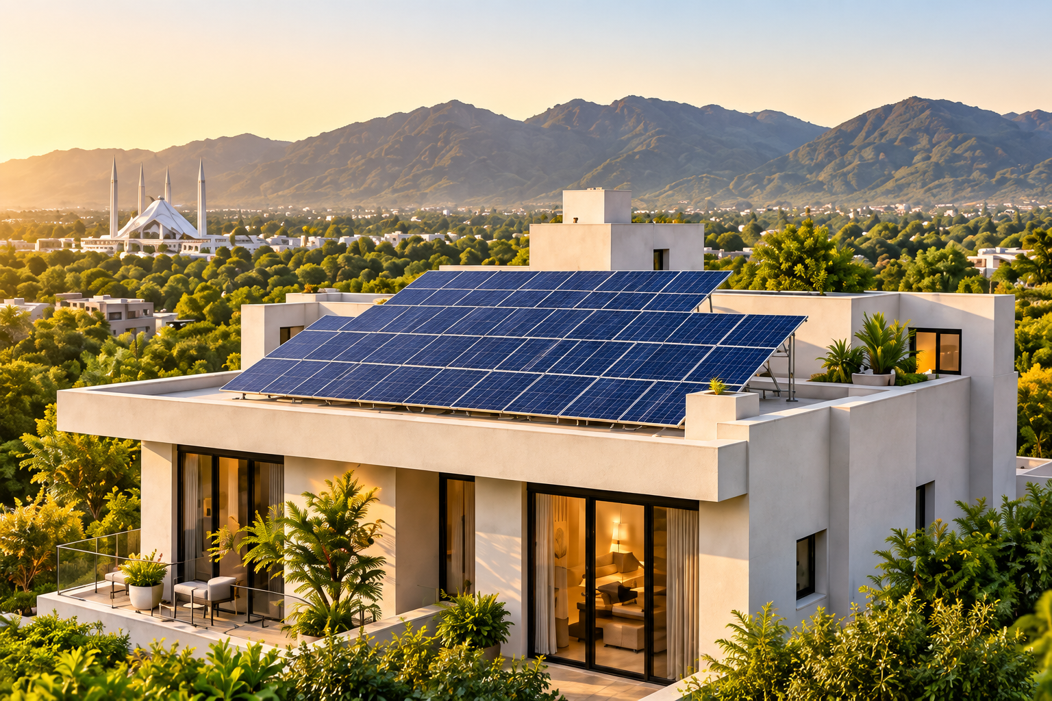 Illustrative Home solar